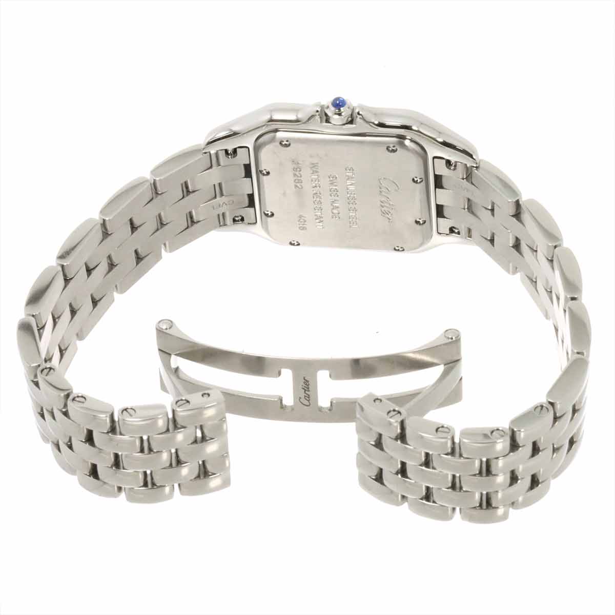 Panthere de Cartier MM W4PN0018 Quartz Diamond Silver Dial Boys