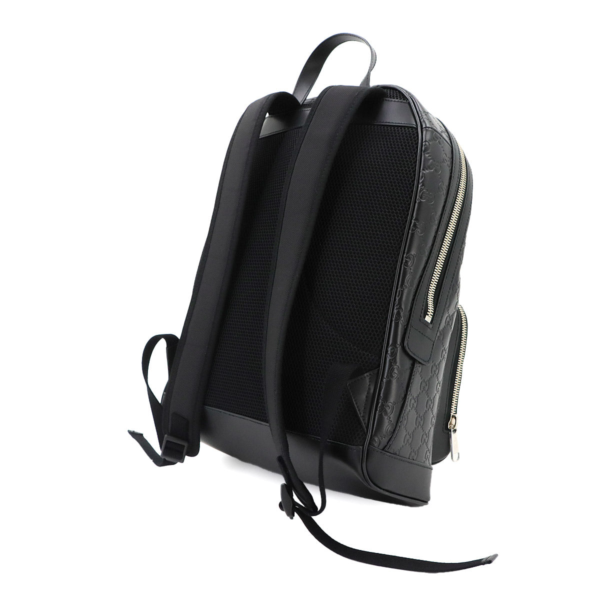Guccissima Backpack Leather Black 779838 Purse