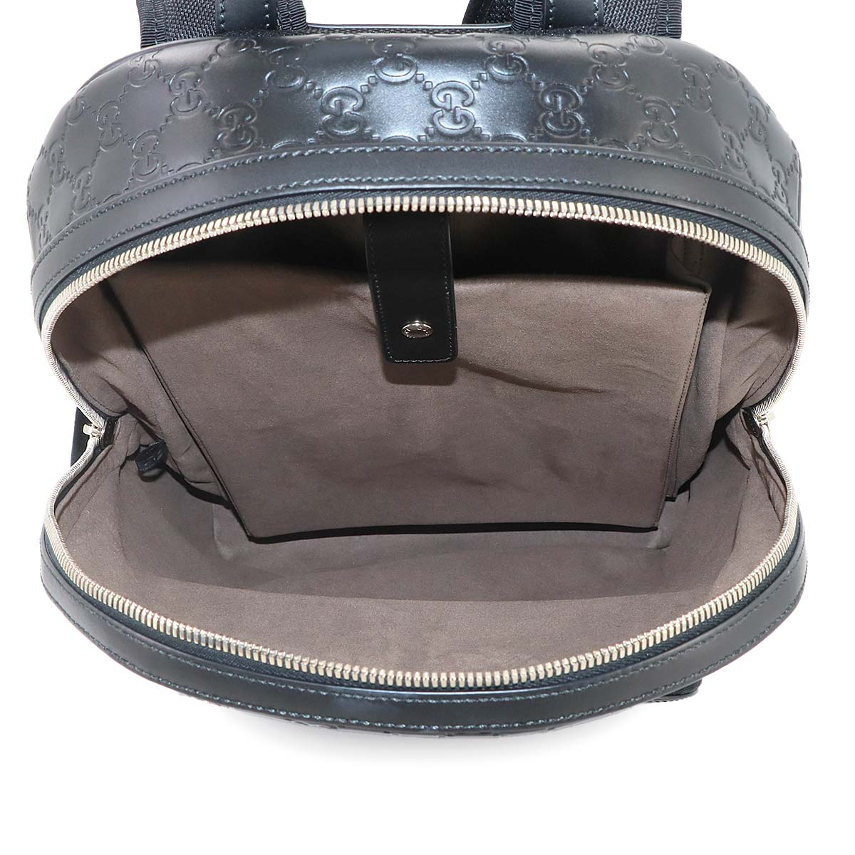 Guccissima Backpack Leather Black 779838 Purse