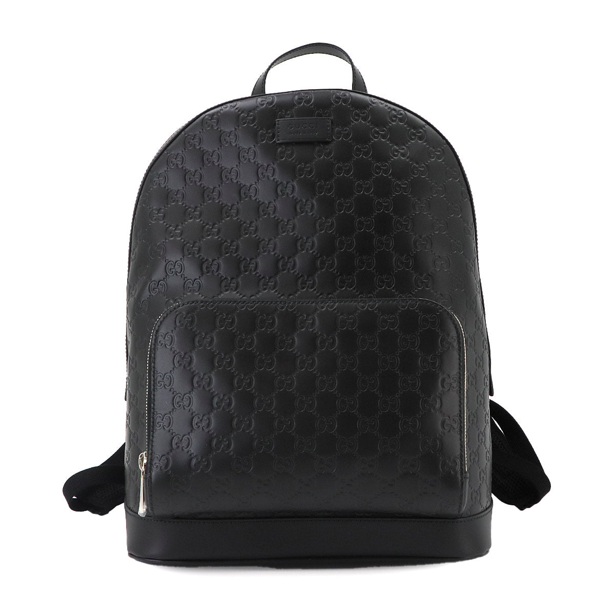 Guccissima Backpack Leather Black 779838 Purse