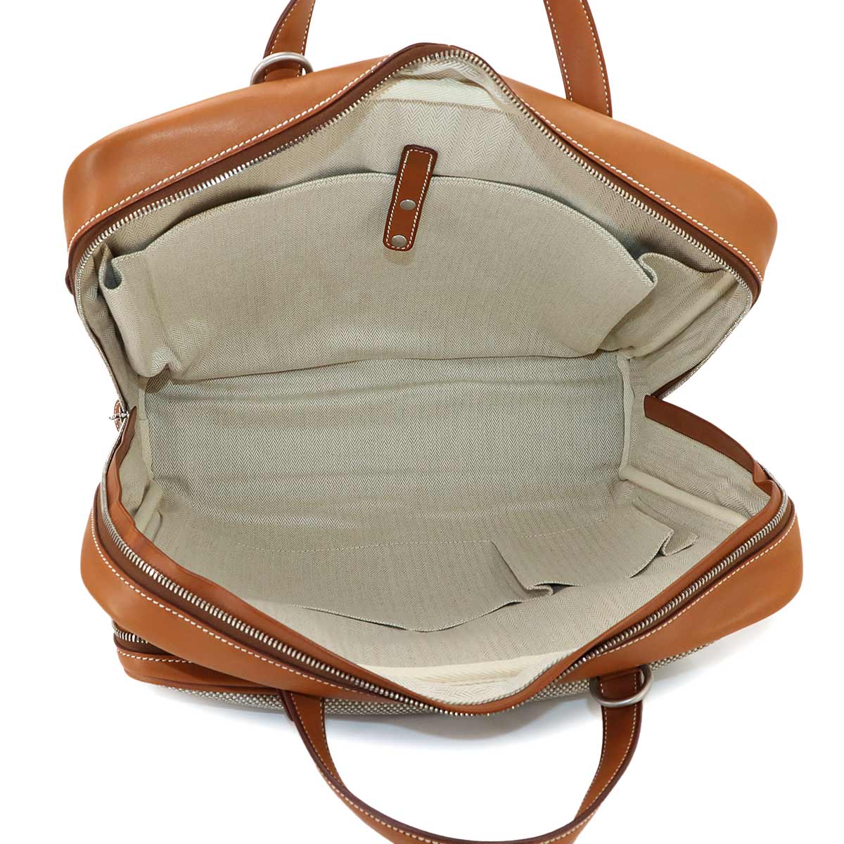 Caleche Express Briefcase Shoulder Bag Toile H Technique