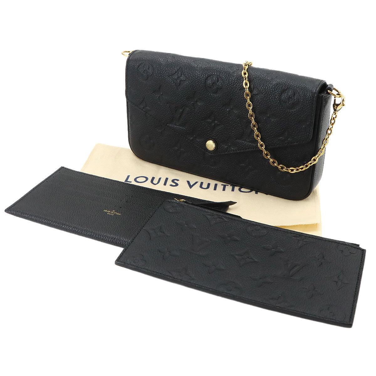 Monogram Empreinte Pochette Felice Wallet Leather M64064