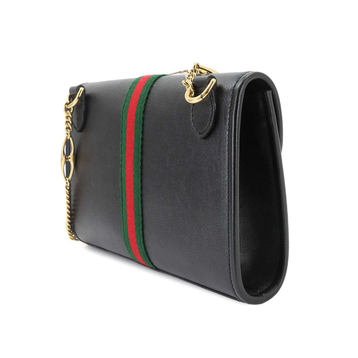 Rajah Shoulder Bag Leather Black 570145