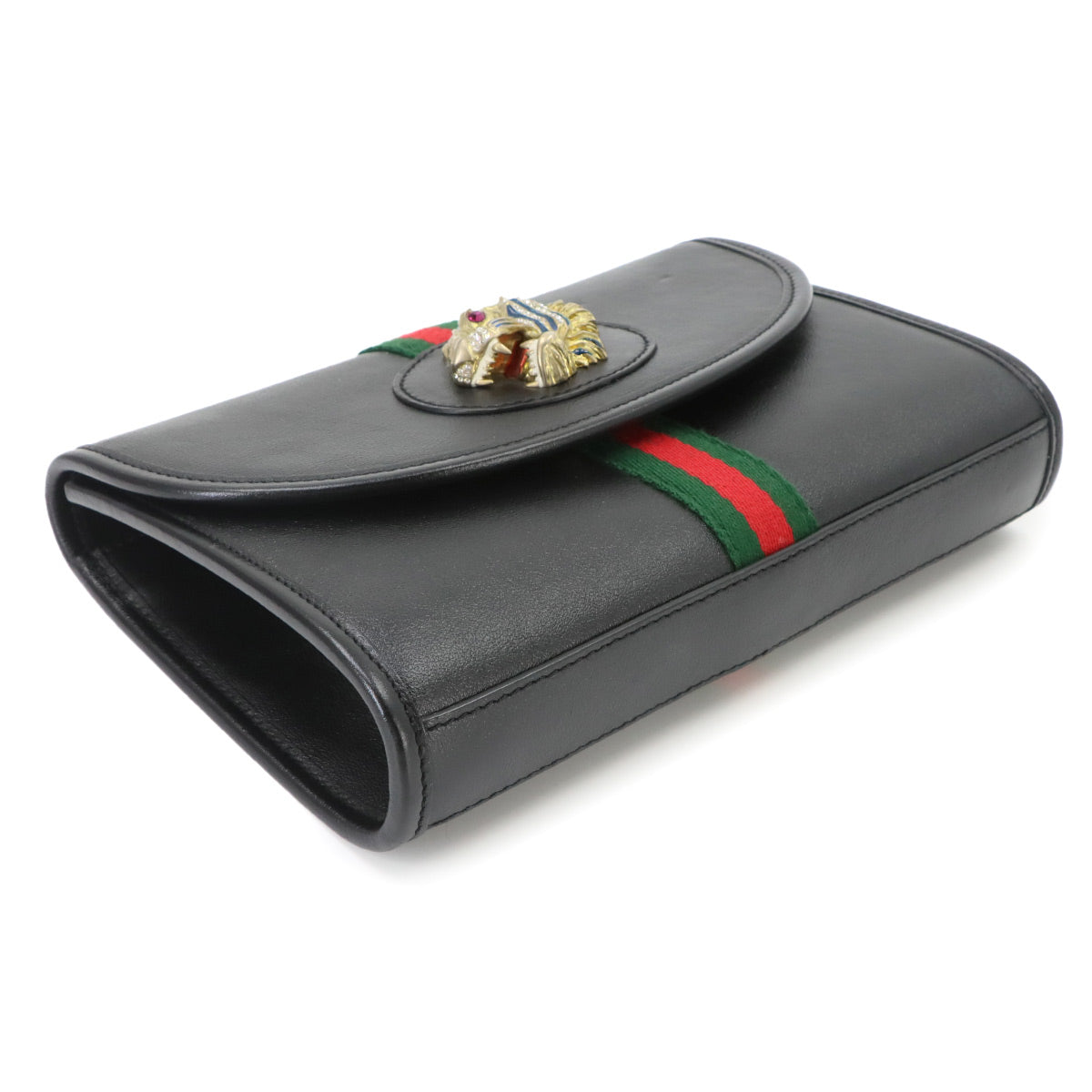 Rajah Shoulder Bag Leather Black 570145