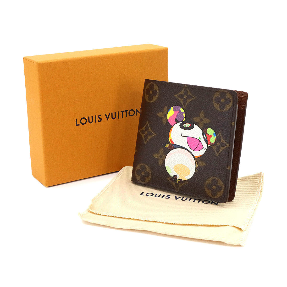 Monogram Panda Cartes Credit Bi-fold Wallet M61666