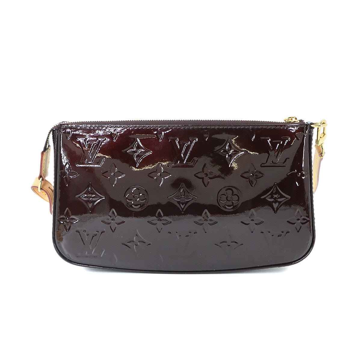 Vernis Pochette Accessoires Hand Bag Amarante M91576