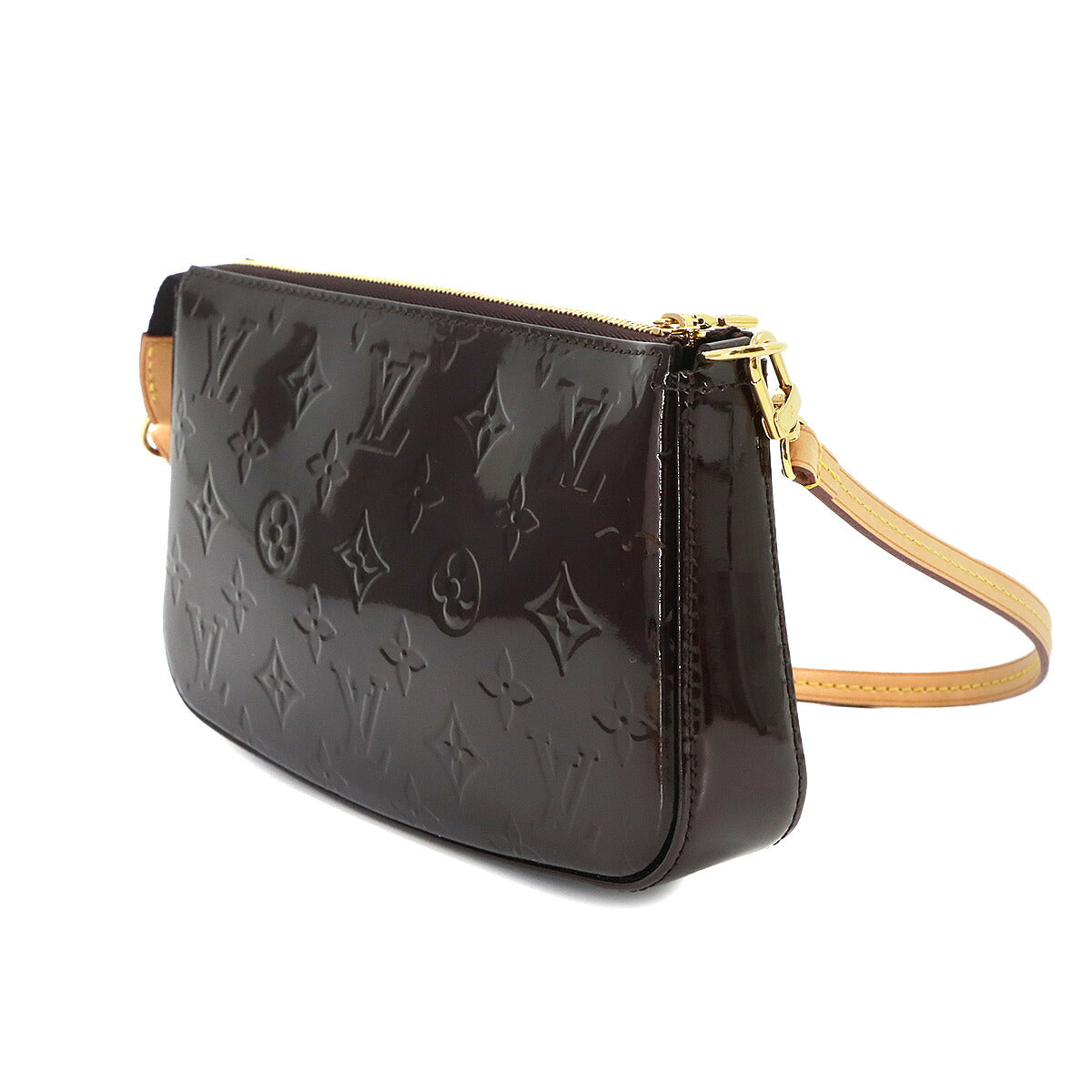 Vernis Pochette Accessoires Hand Bag Amarante M91576