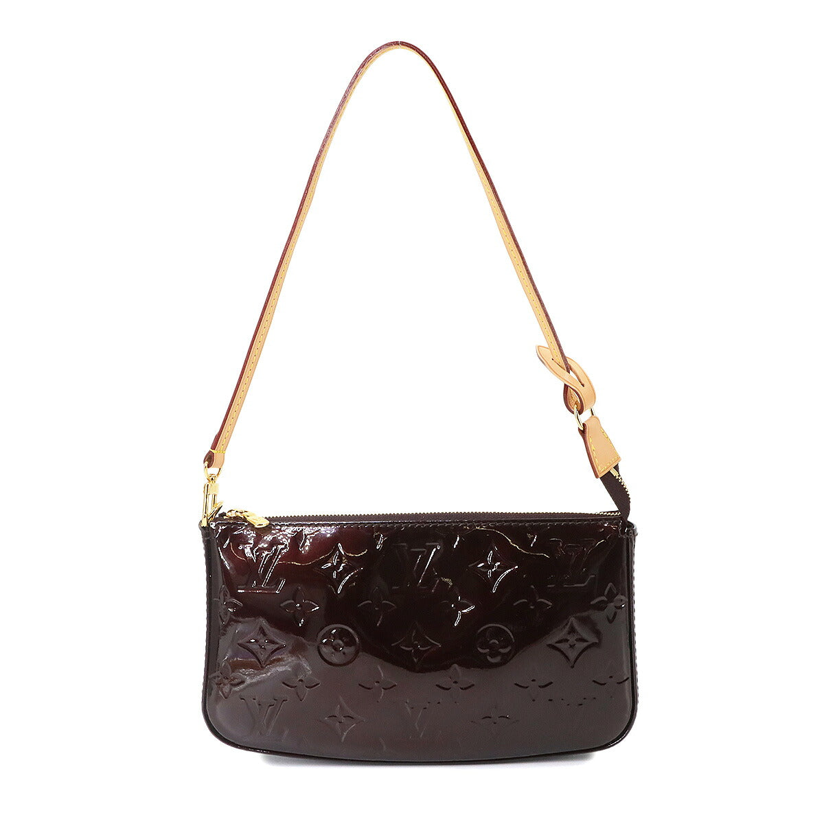 Vernis Pochette Accessoires Hand Bag Amarante M91576