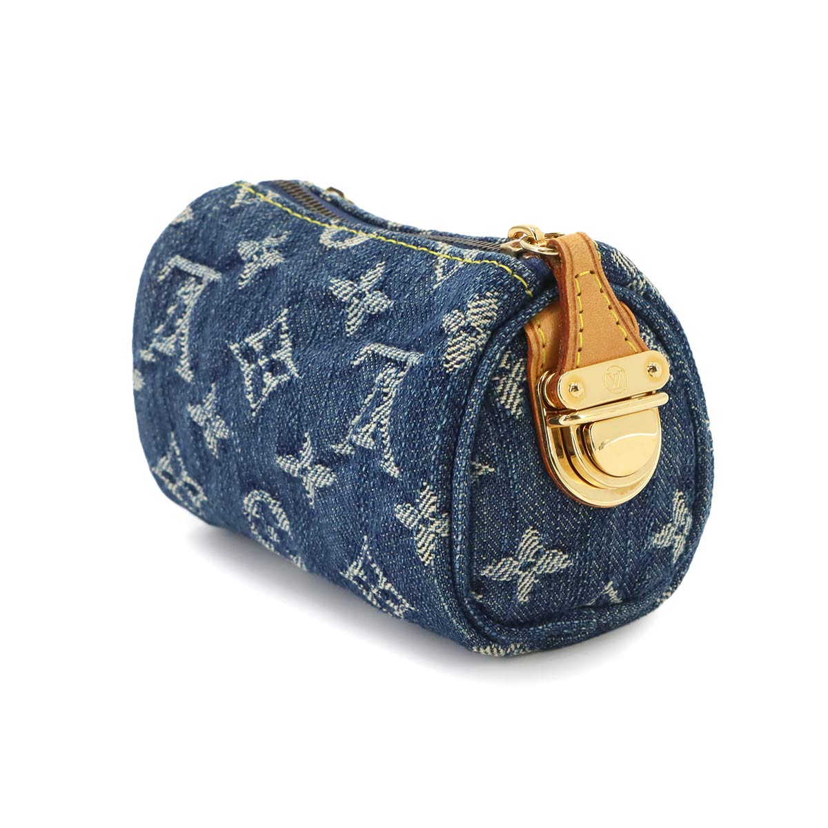 Monogram Denim Truth Speedy PM Pouch Blue M95082