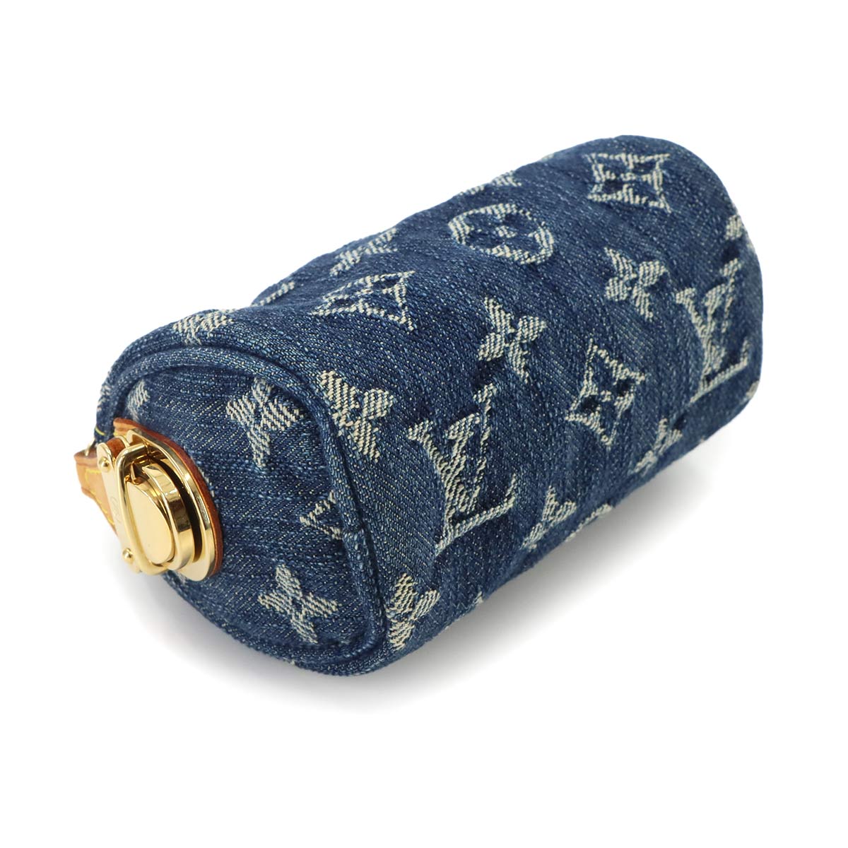 Monogram Denim Truth Speedy PM Pouch Blue M95082