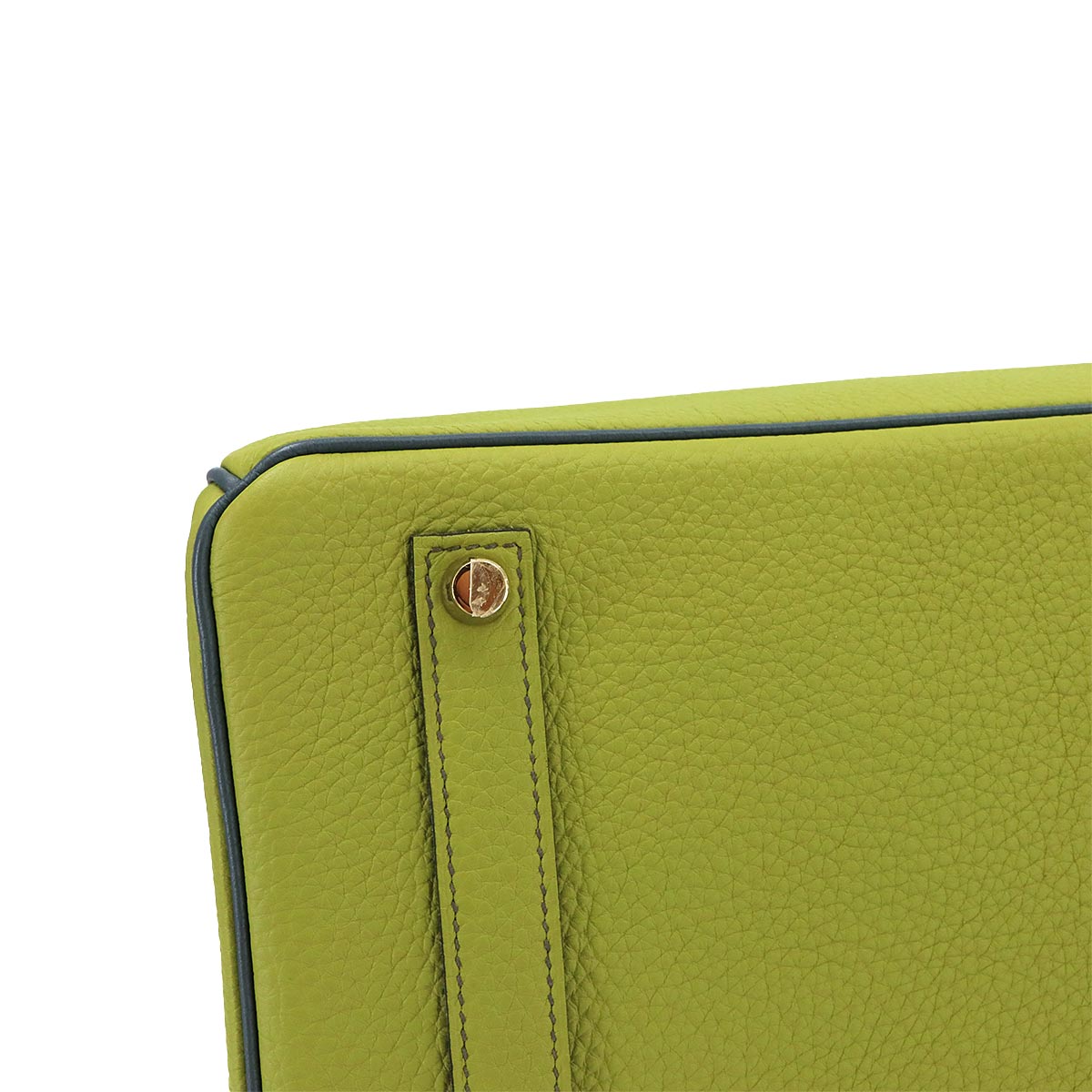 Birkin 35 Personal SPO Veau Togo Pistache Blue Orage