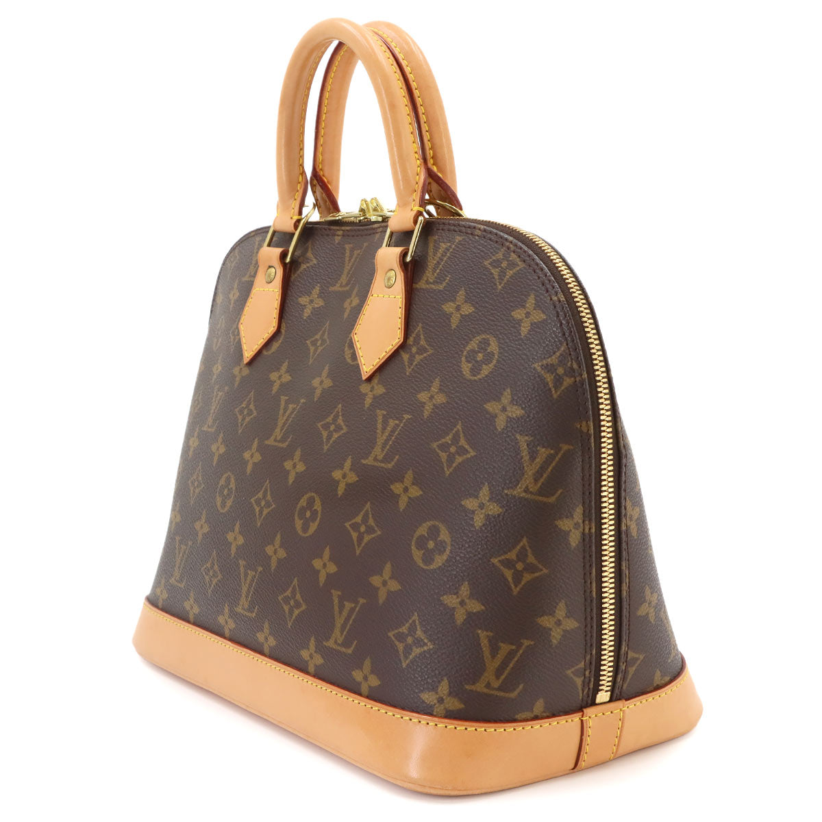 Monogram Alma Hand Bag Brown M51130 Purse