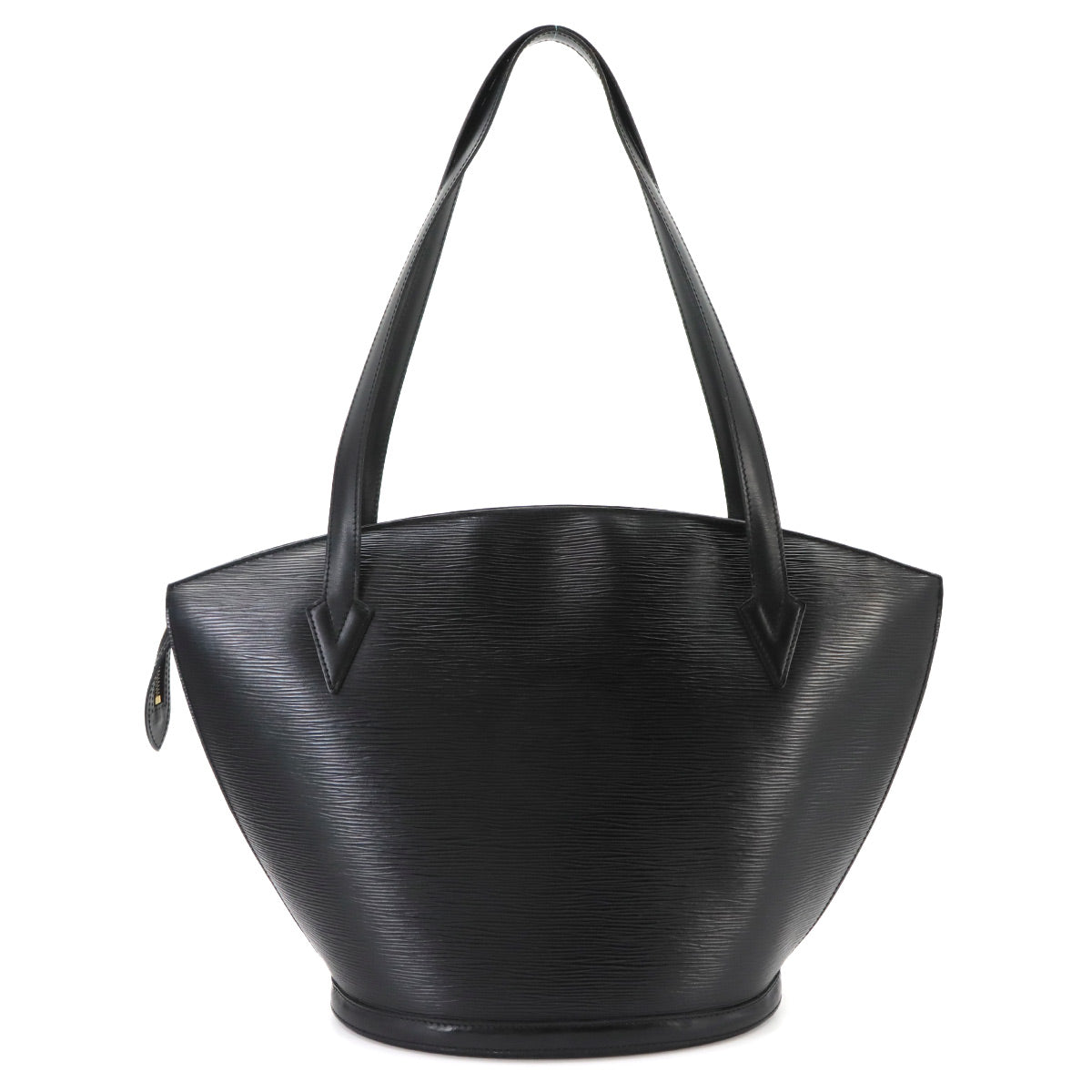 Epi Saint Jacques Shopping Tote Bag Leather Noir M52262