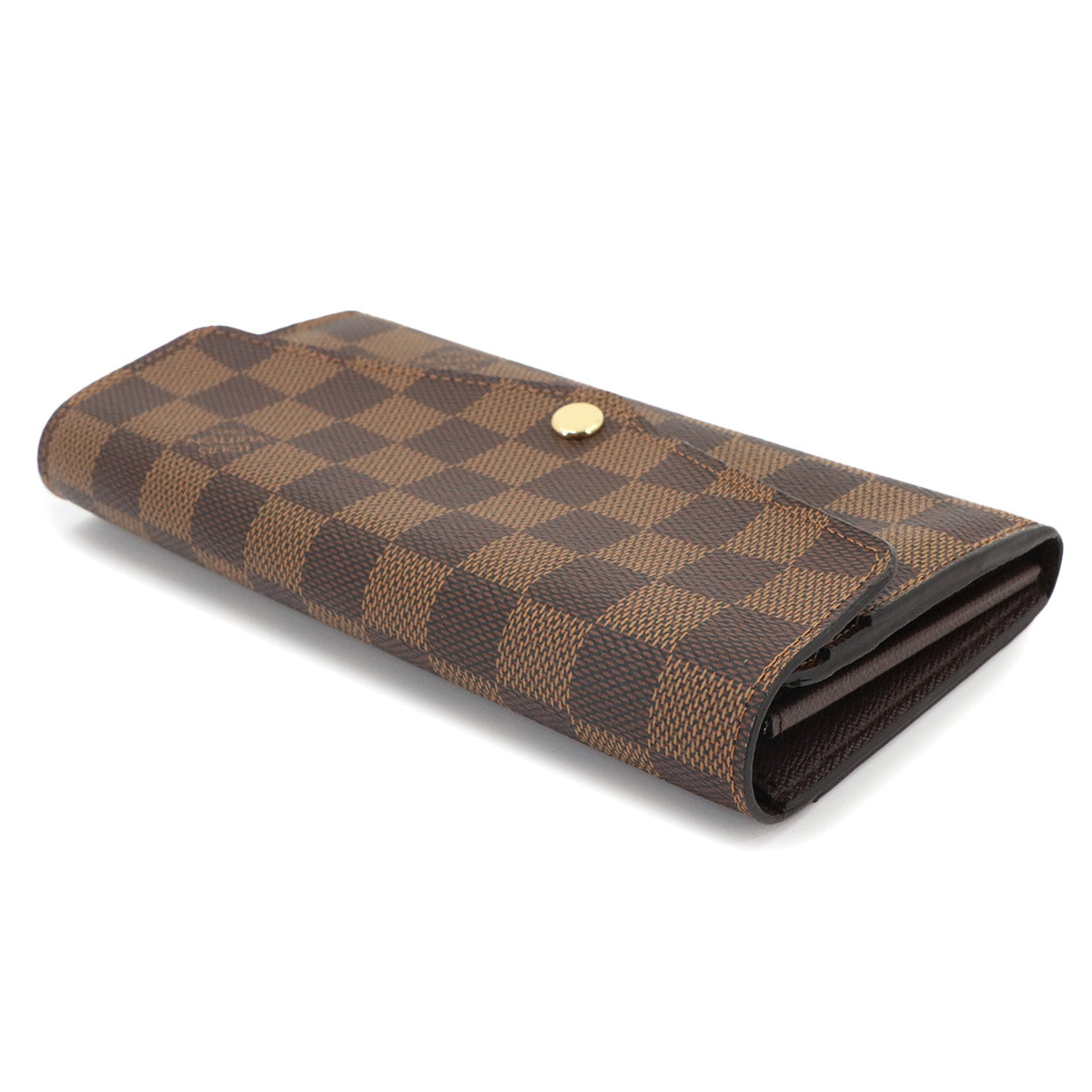 Damier Sarah Wallet Ebene Brown N63209 Purse