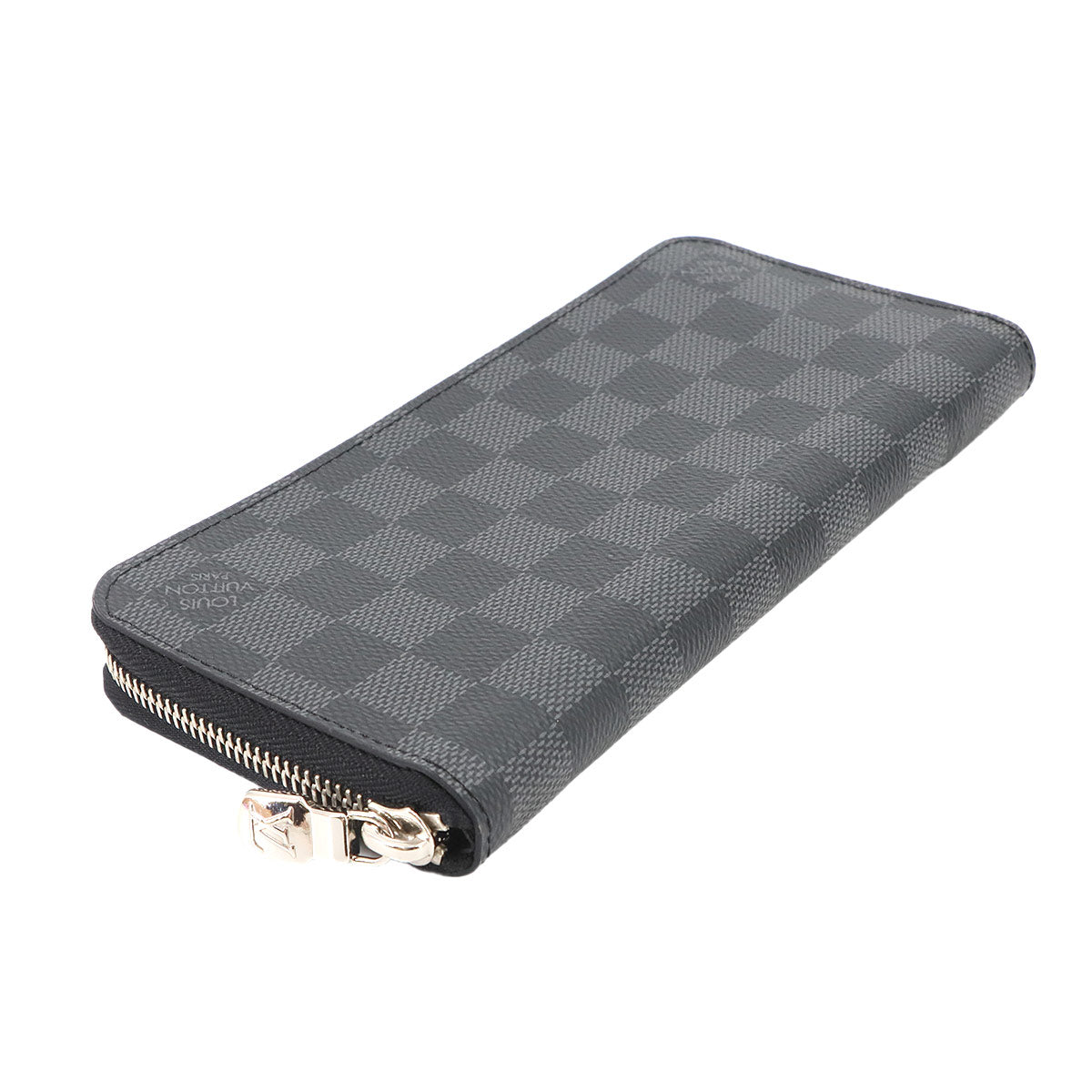 Damier Graphite Zippy Wallet Vertical Black N63095