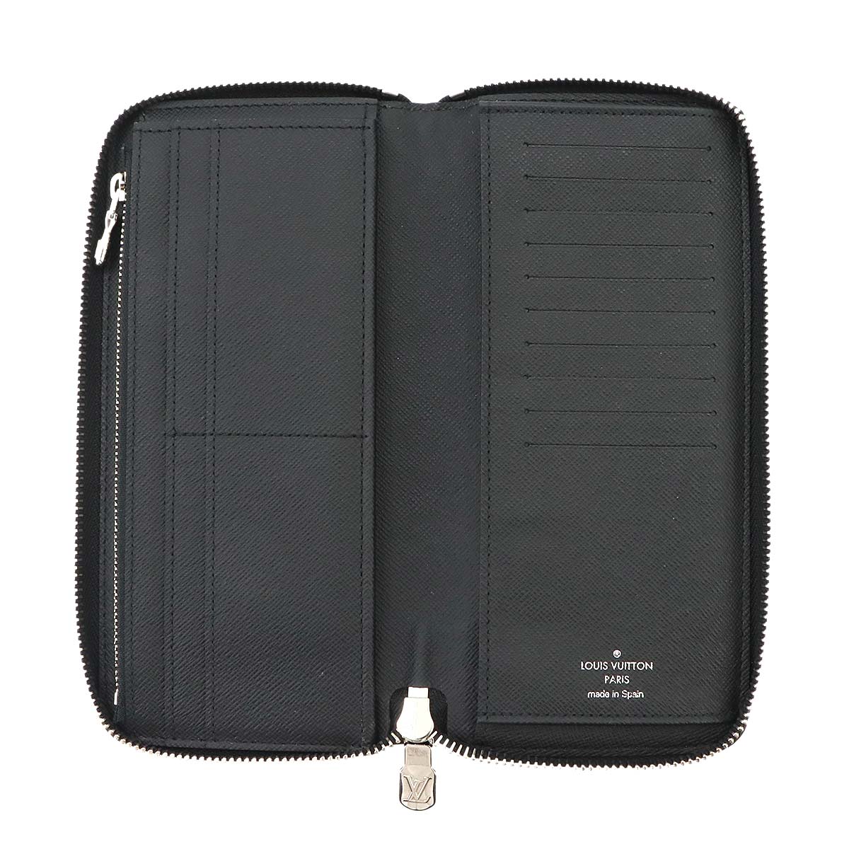Damier Graphite Zippy Wallet Vertical Black N63095