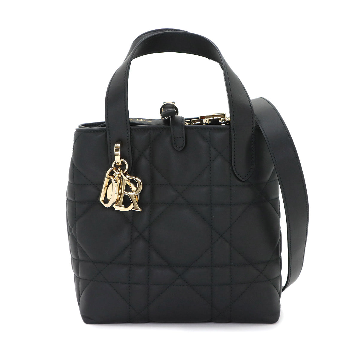 Small Toujours Vertical Tote Shoulder Bag Black