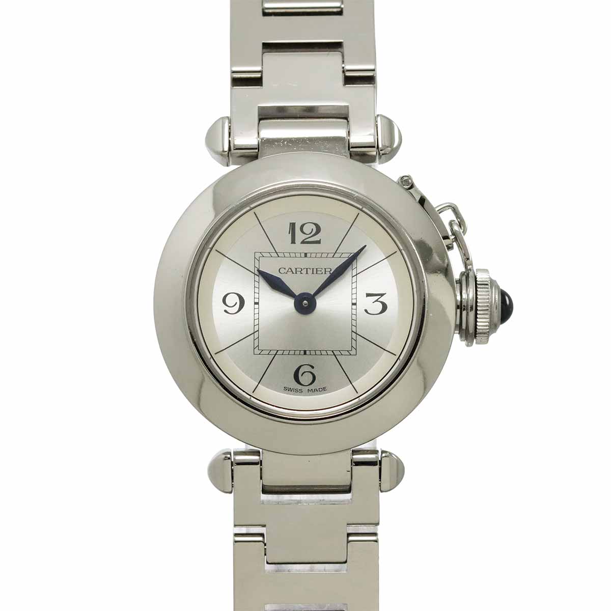Miss Pasha W3140007 Quartz Silver Dial Ladies Wrist Watch