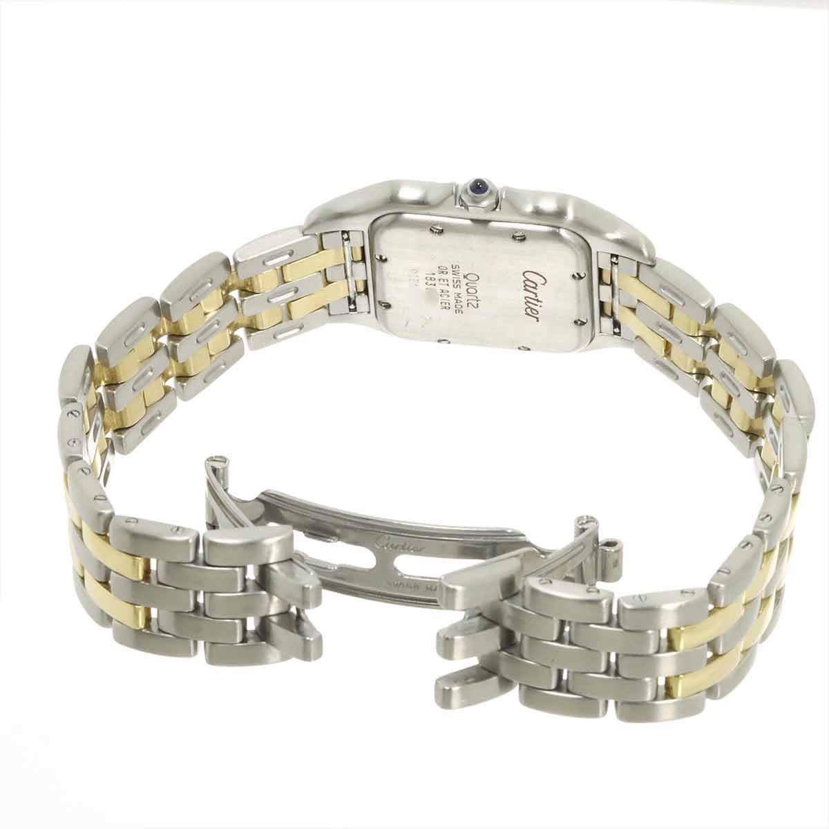 Panthere MM 2Row 83083242 YG Quartz Date Cream Dial Boys Watch