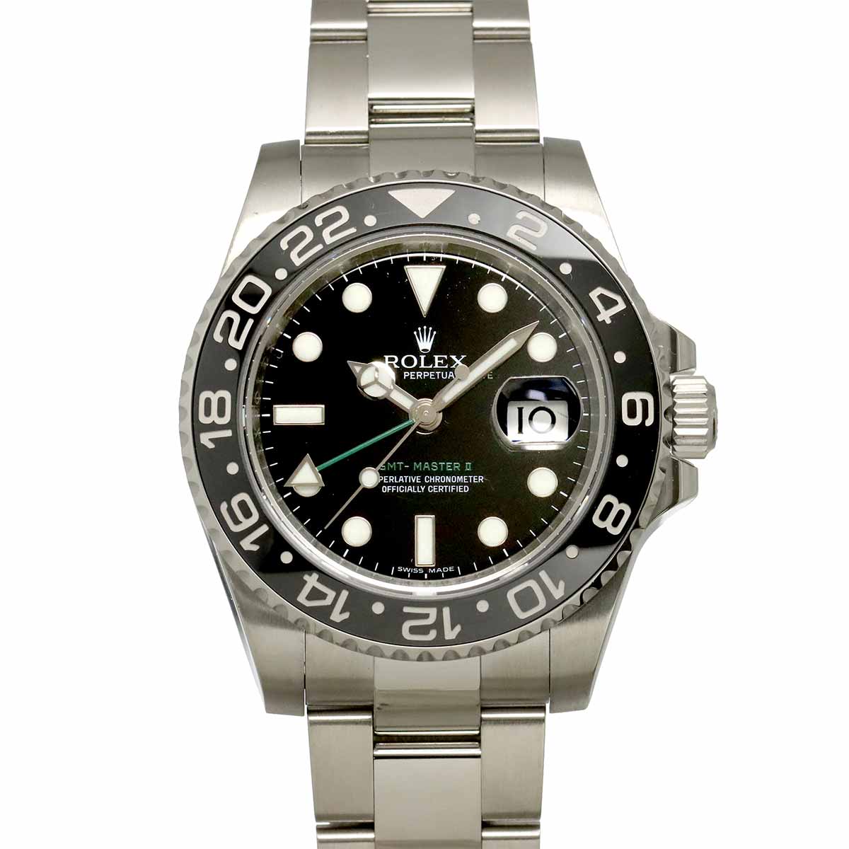 GMT Master II 116710LN Serial M Date Black Dial Mens