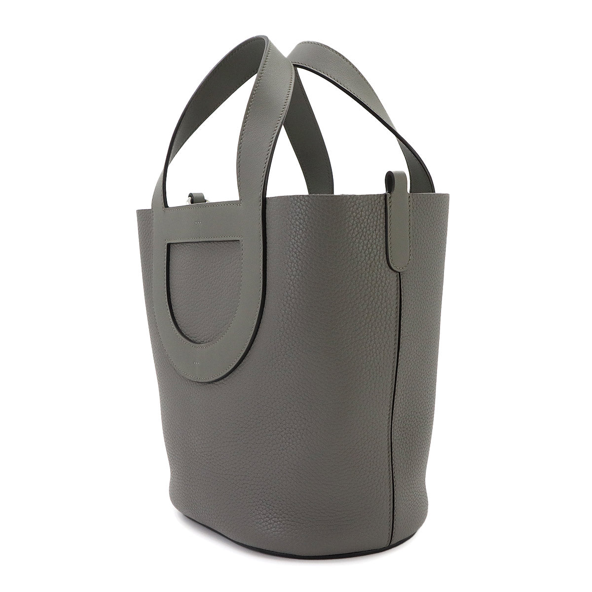 In the Loop 23 Hand Bag Taurillon Clemence Swift Gris Meyer