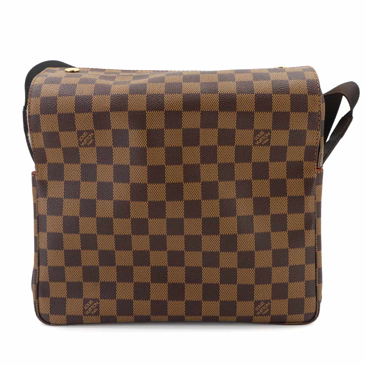 Damier Naviglio Shoulder Bag Ebene N45255 Unisex Purse