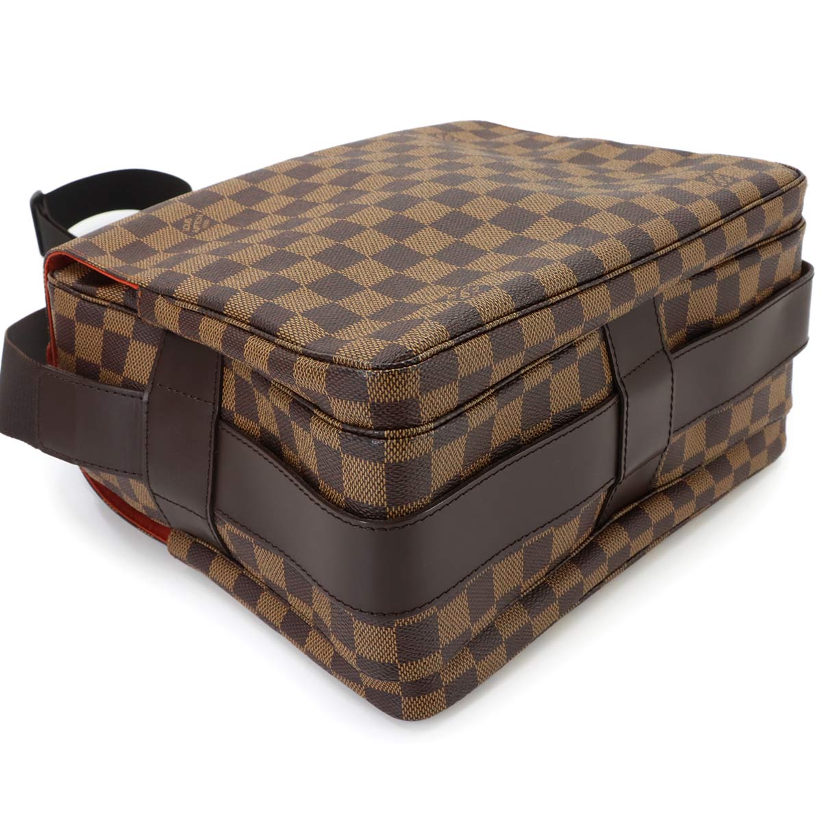 Damier Naviglio Shoulder Bag Ebene N45255 Unisex Purse