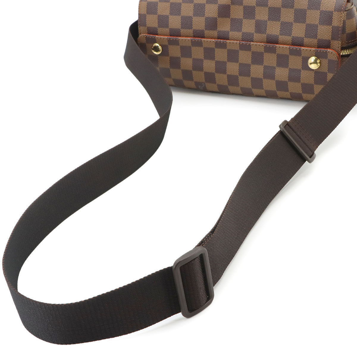Damier Naviglio Shoulder Bag Ebene N45255 Unisex Purse