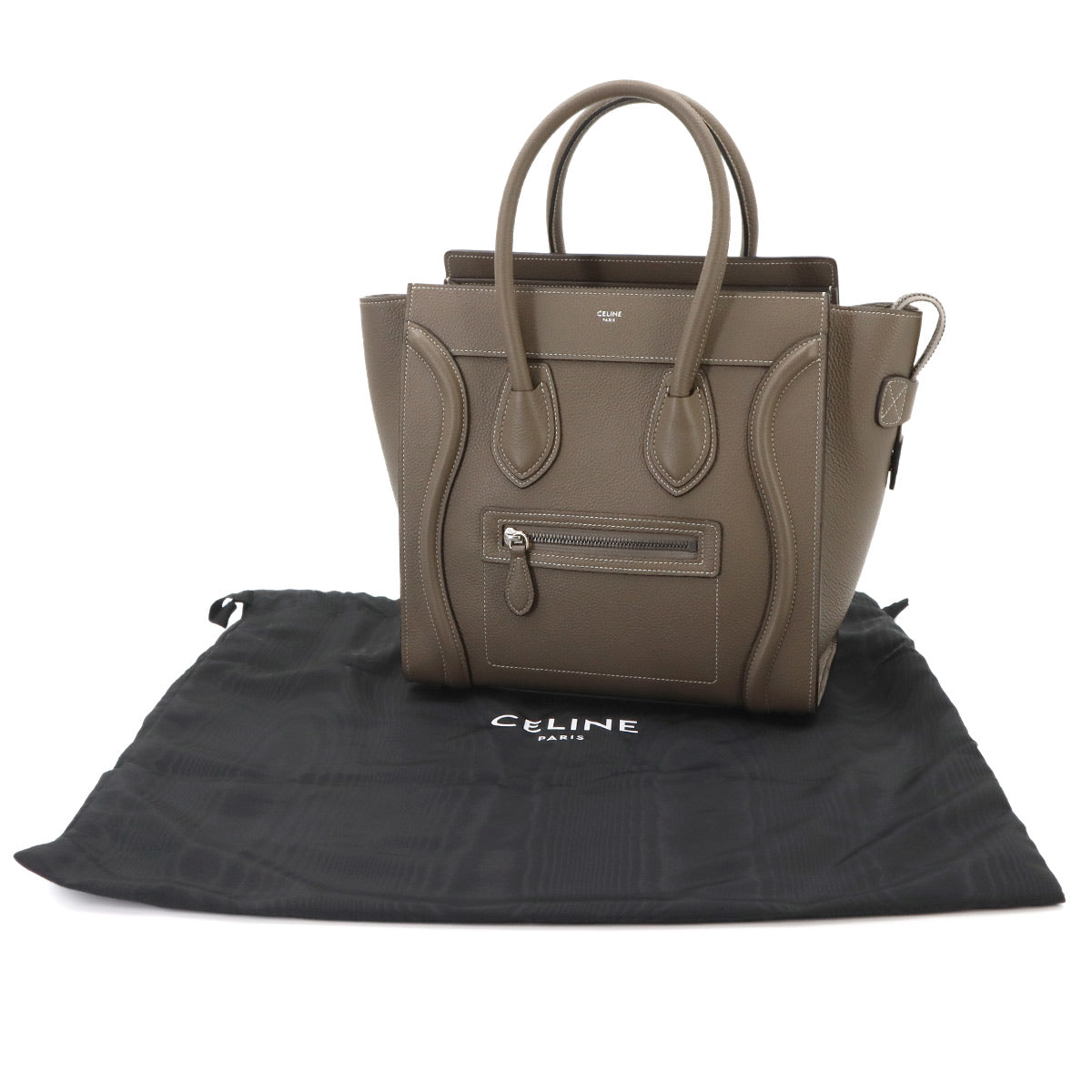 Luggage Micro Shopper Hand Bag Leather Souris 189793 Purse