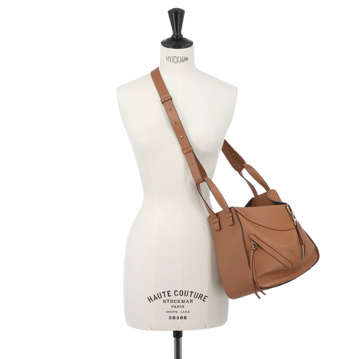 Hammock Small Hand Shoulder Bag Leather Brown Purse