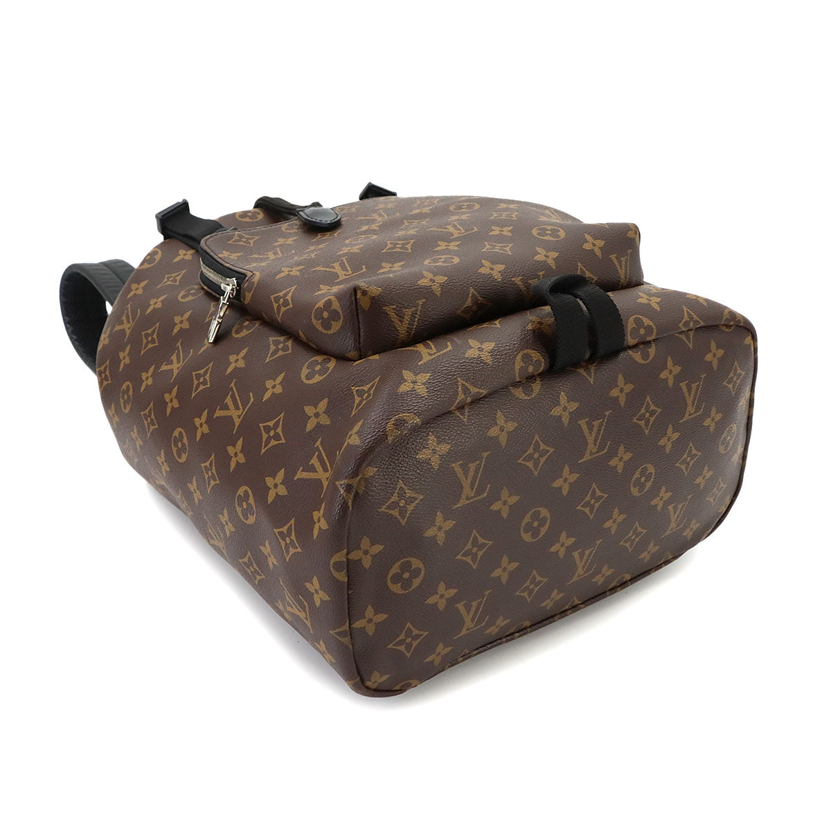 Monogram Macassar Zack Back Pack Brown Noir M43422 Purse