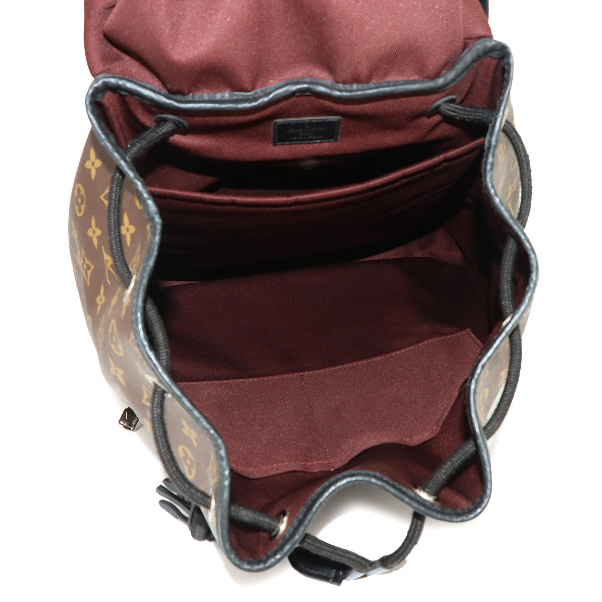 Monogram Macassar Zack Back Pack Brown Noir M43422 Purse