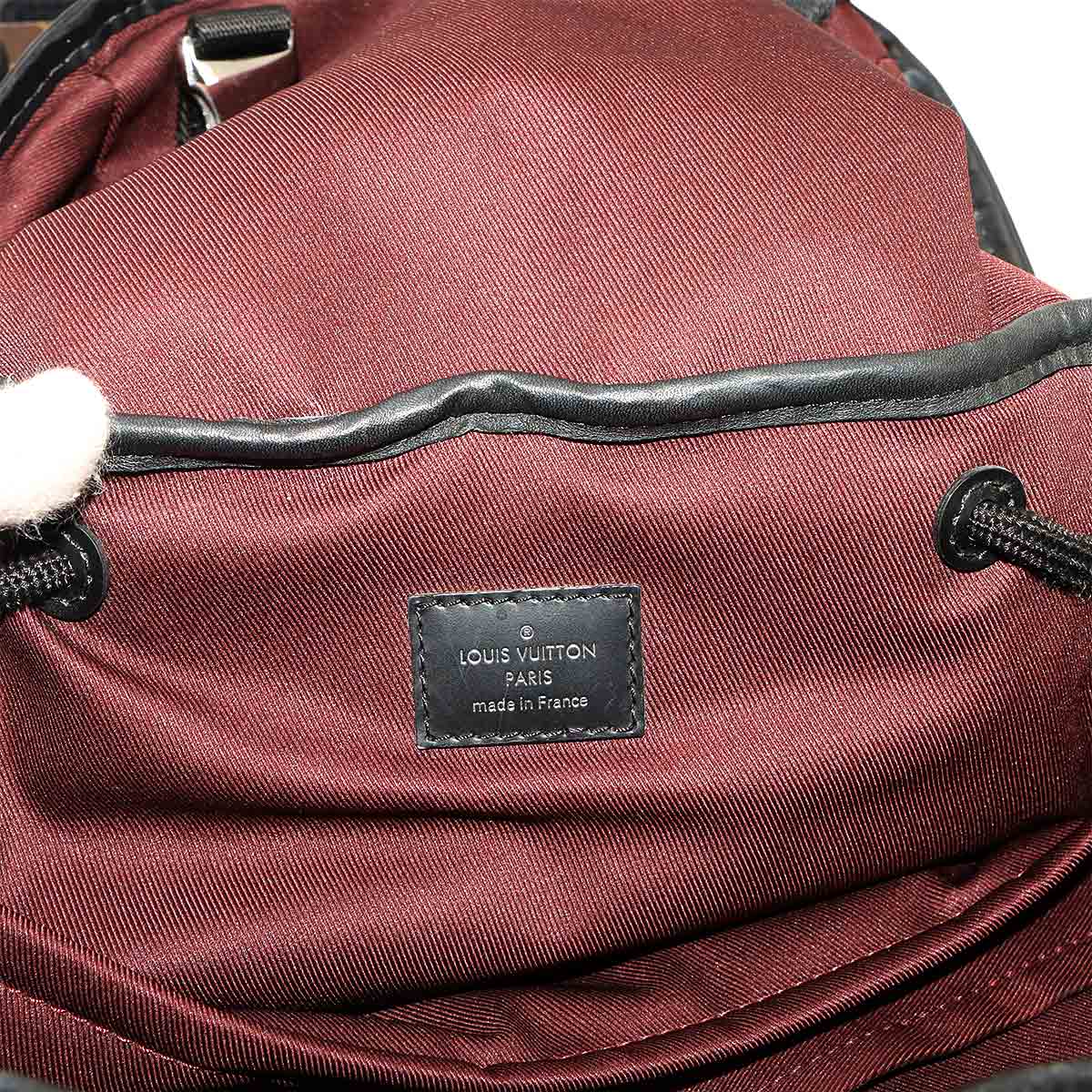 Monogram Macassar Zack Back Pack Brown Noir M43422 Purse