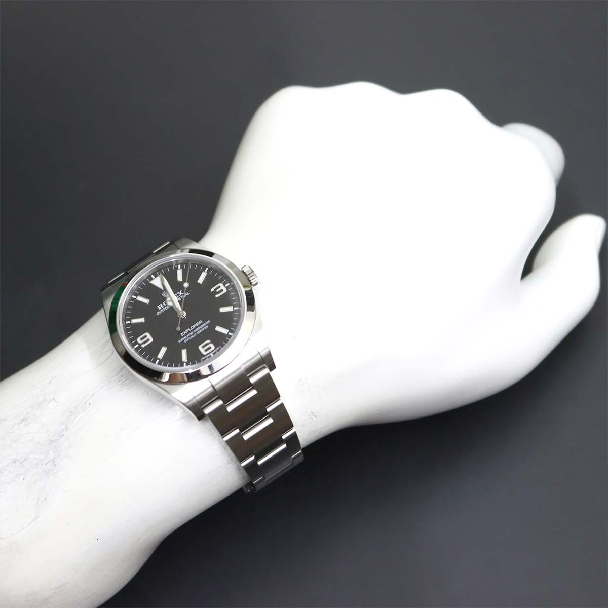 Explorer I 214270 Serial Random Automatic Black Dial Mens
