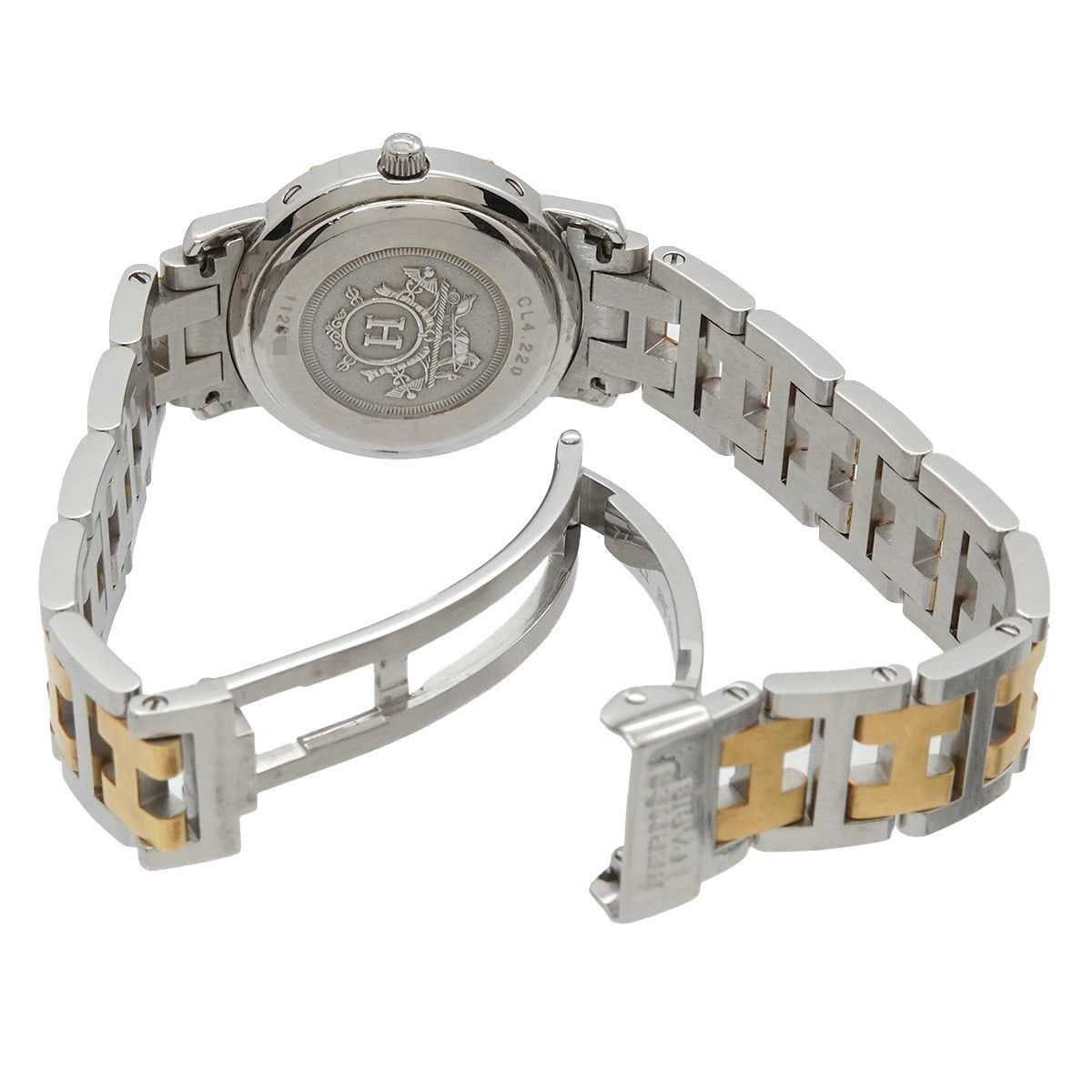 Clipper CL4 220 Quartz Date White Dial Ladies Watch