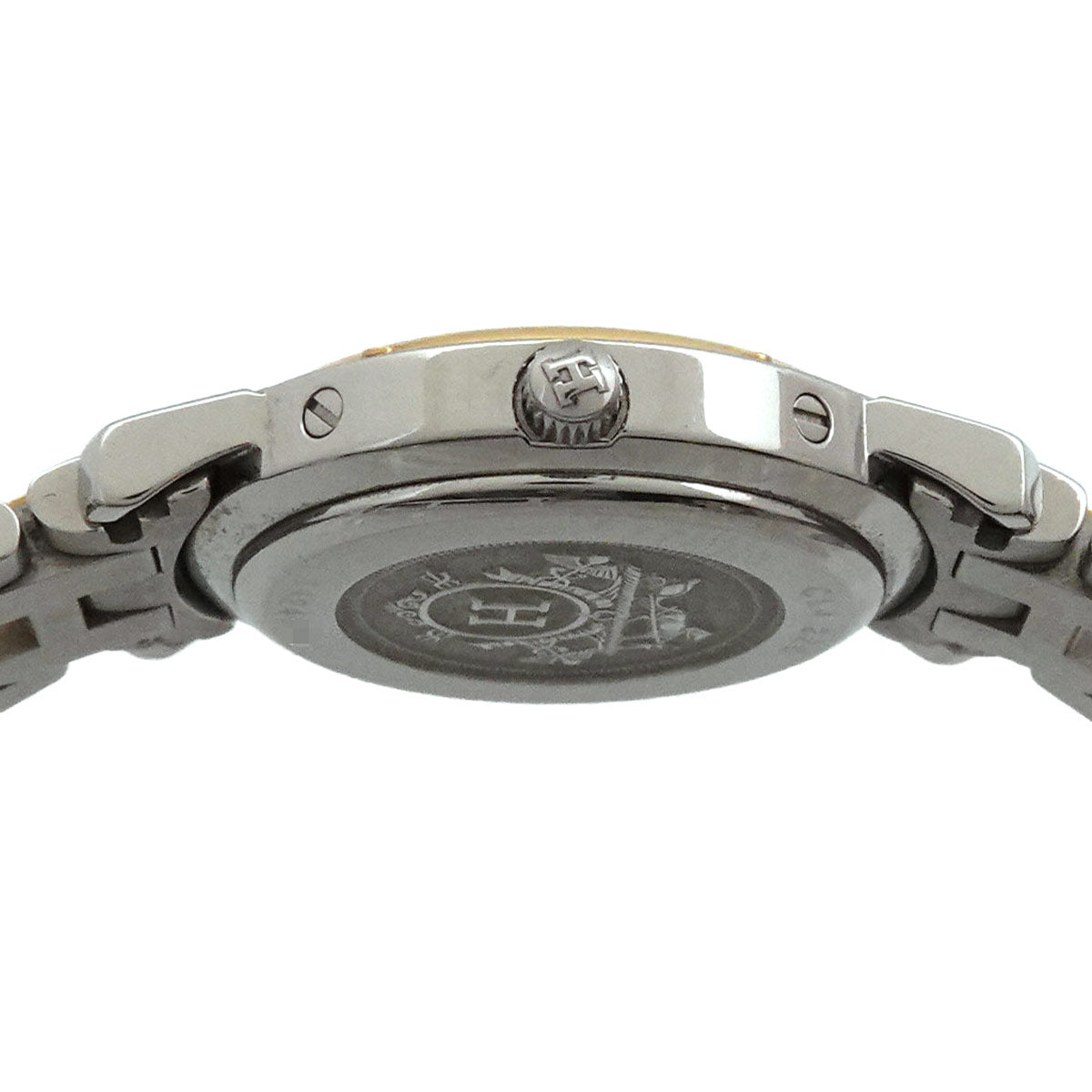Clipper Two Tone CL4 220 Quartz Date cream Dial Ladies Watch