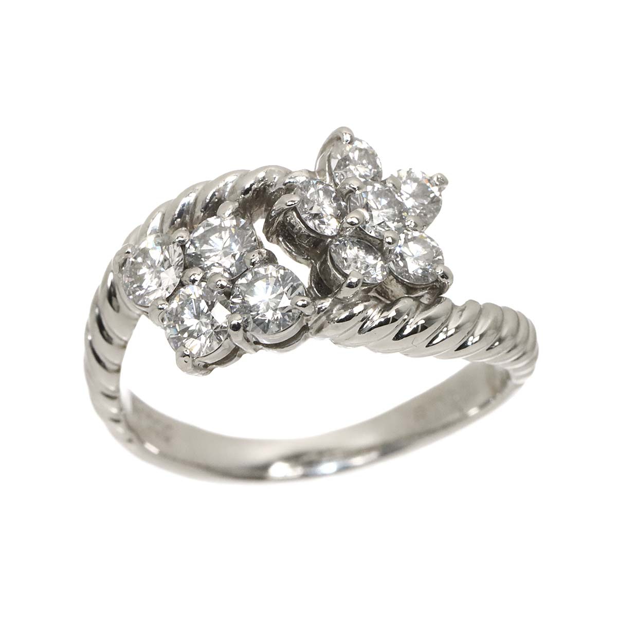 Diamond 1.004ct Ring Pt Platinum size6.25-6.5(US)