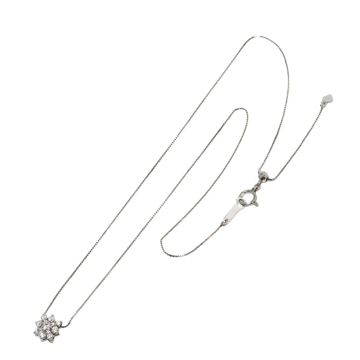 Diamond 0.50ct Necklace Pt Platinum