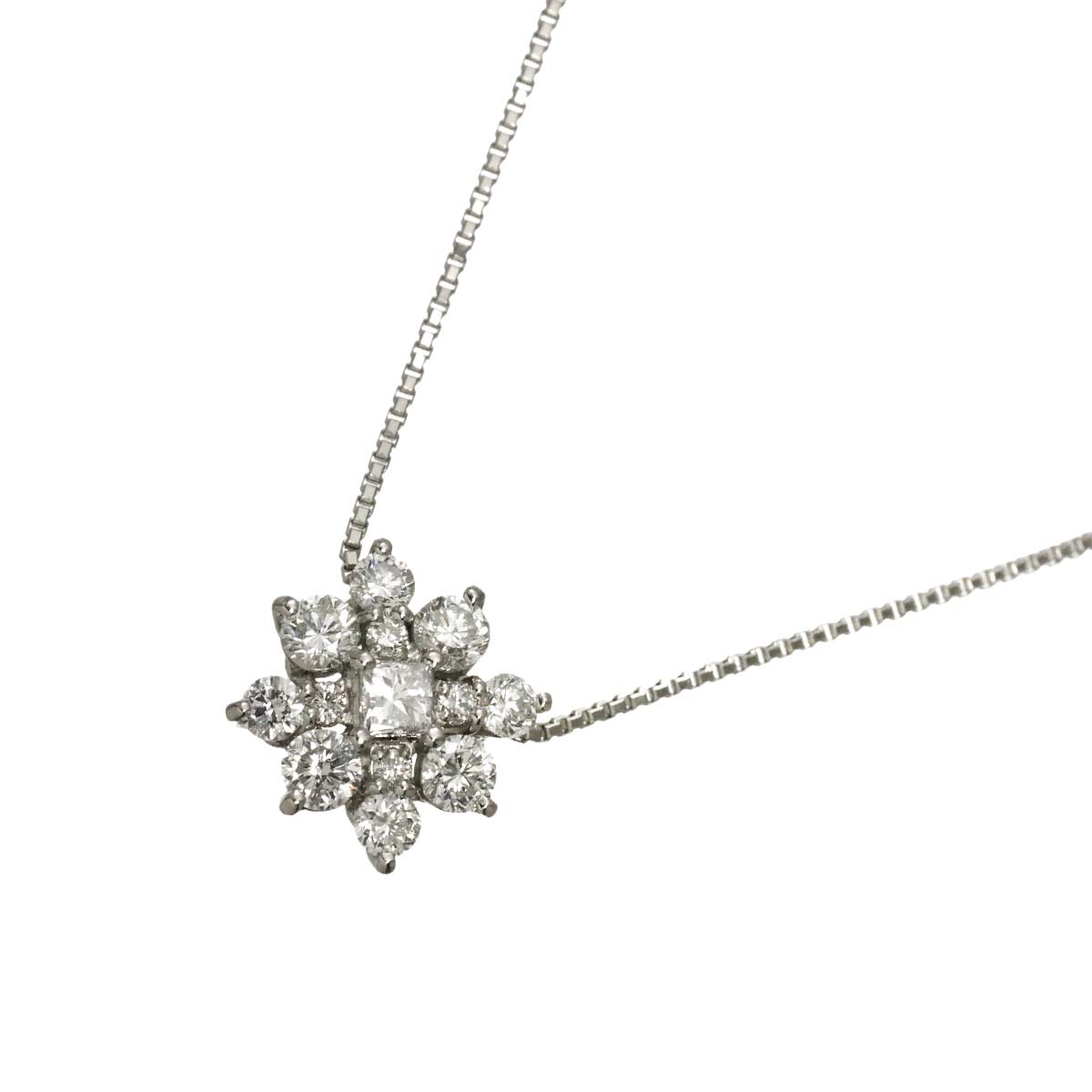 Diamond 0.50ct Necklace Pt Platinum