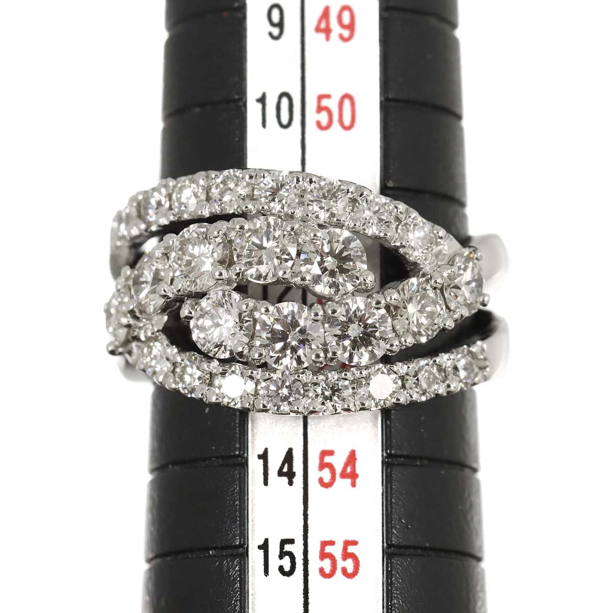 Diamond 2.00ct Ring Pt Platinum size6.25-6.5(US)