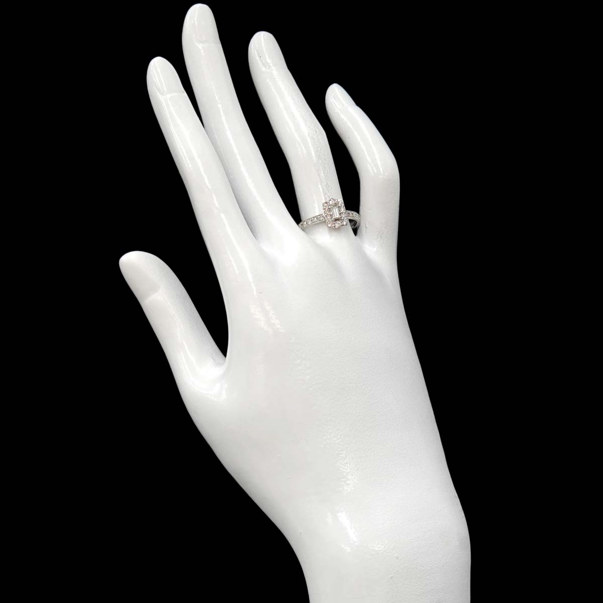 Diamond 0.50ct Ring Pt Platinum size7.25(US)