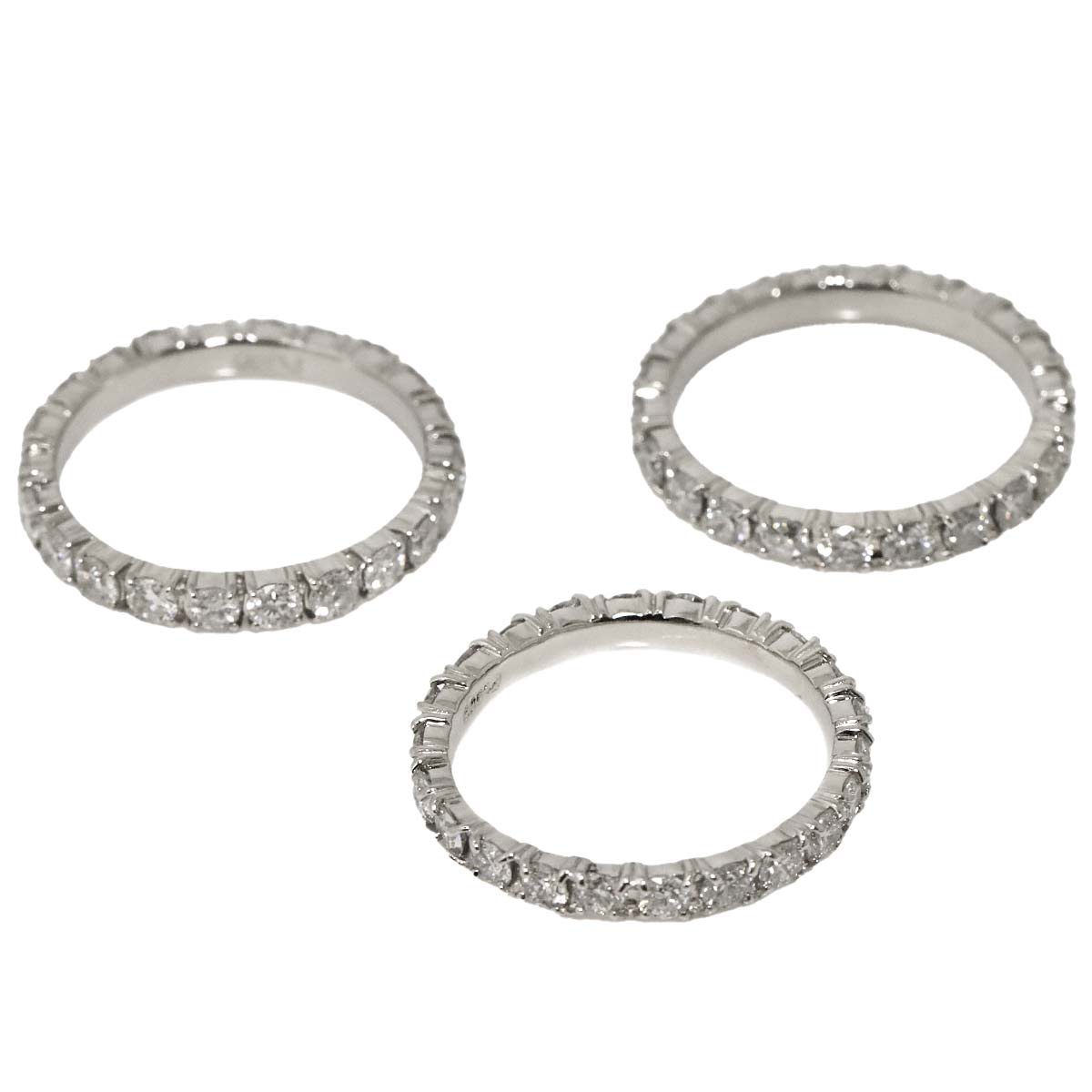 Diamond 3.00ct Ring Pt Platinum size4.75-5(US)