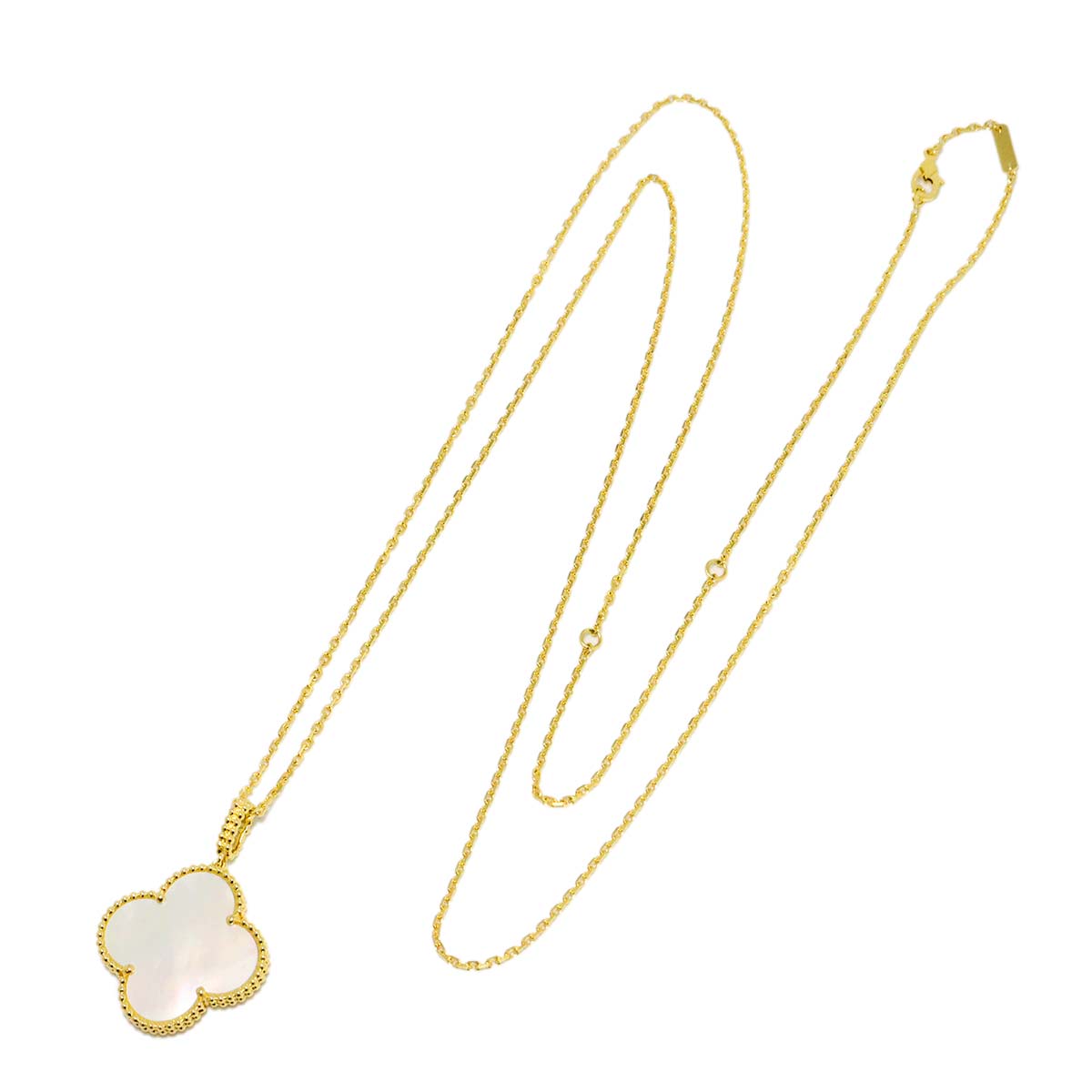 Magic Alhambra MOP Necklace 18K YG 750