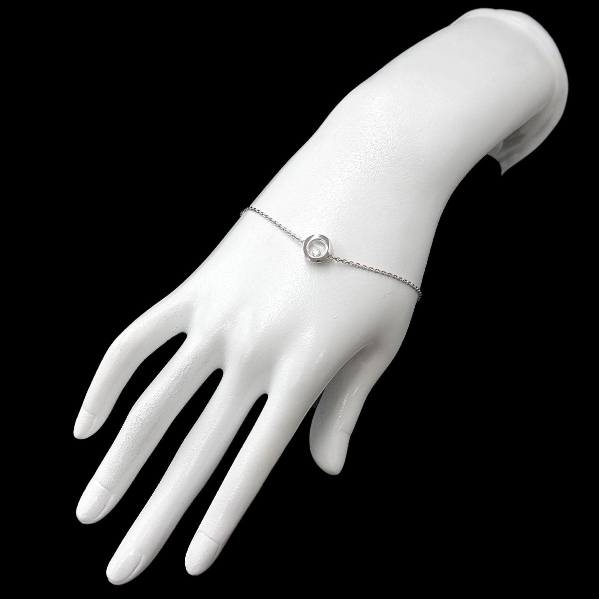 Happy Diamond Bracelet 18K WG 750