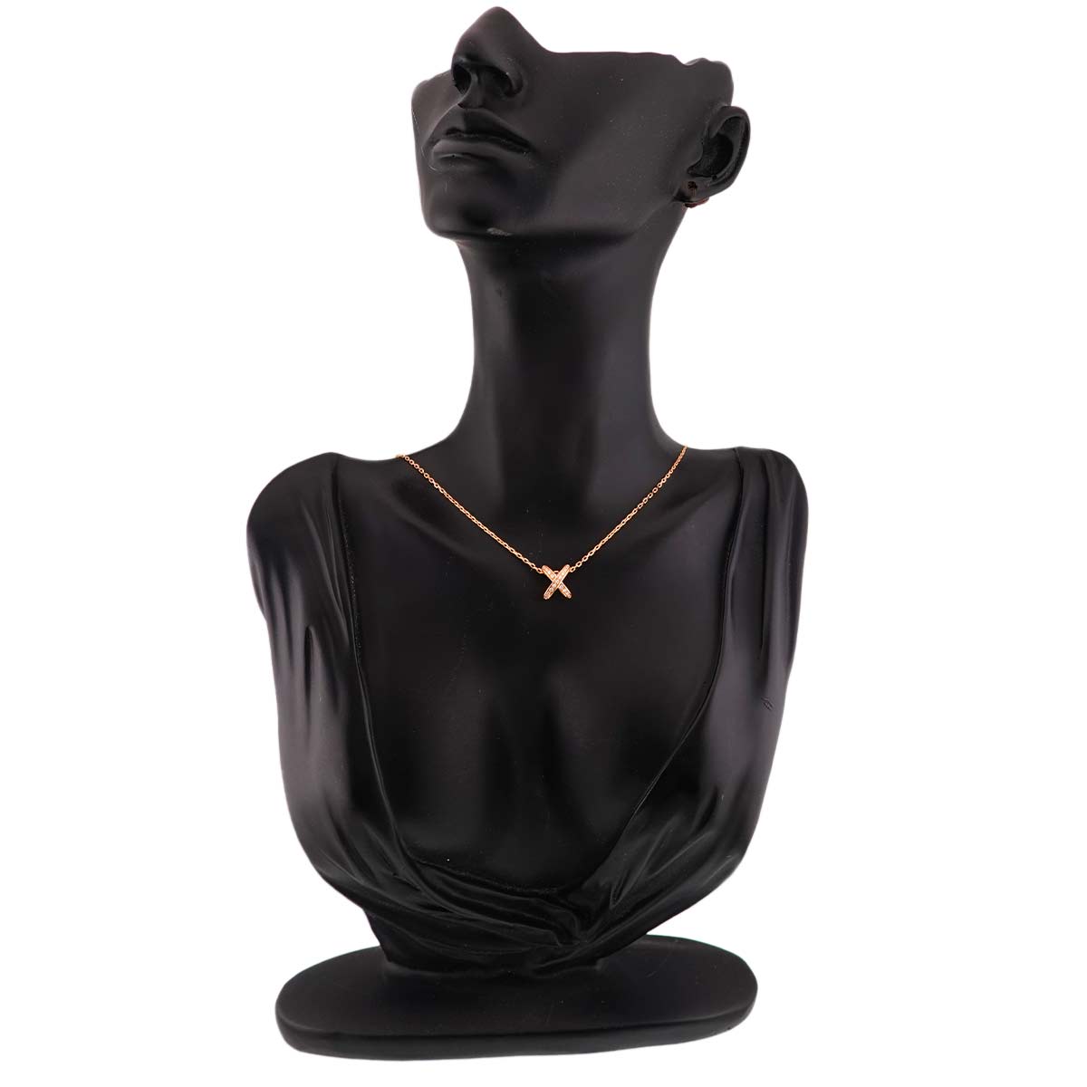 Liens Diamond Necklace 18K Pink Gold 750
