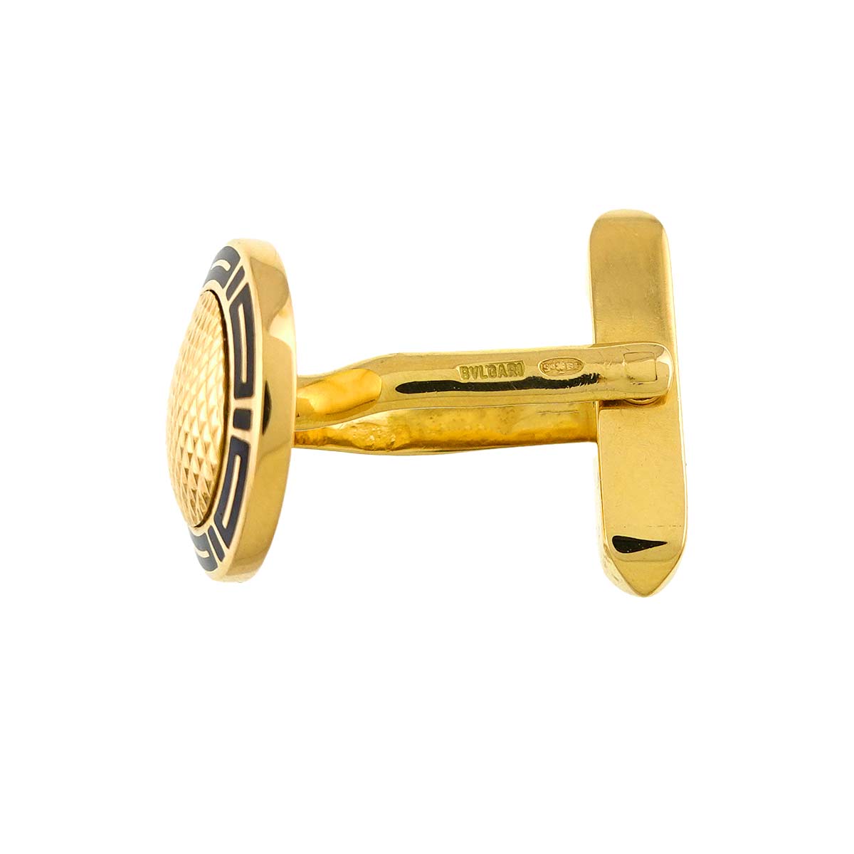 Enamel Cufflinks 18K Yellow Gold 750