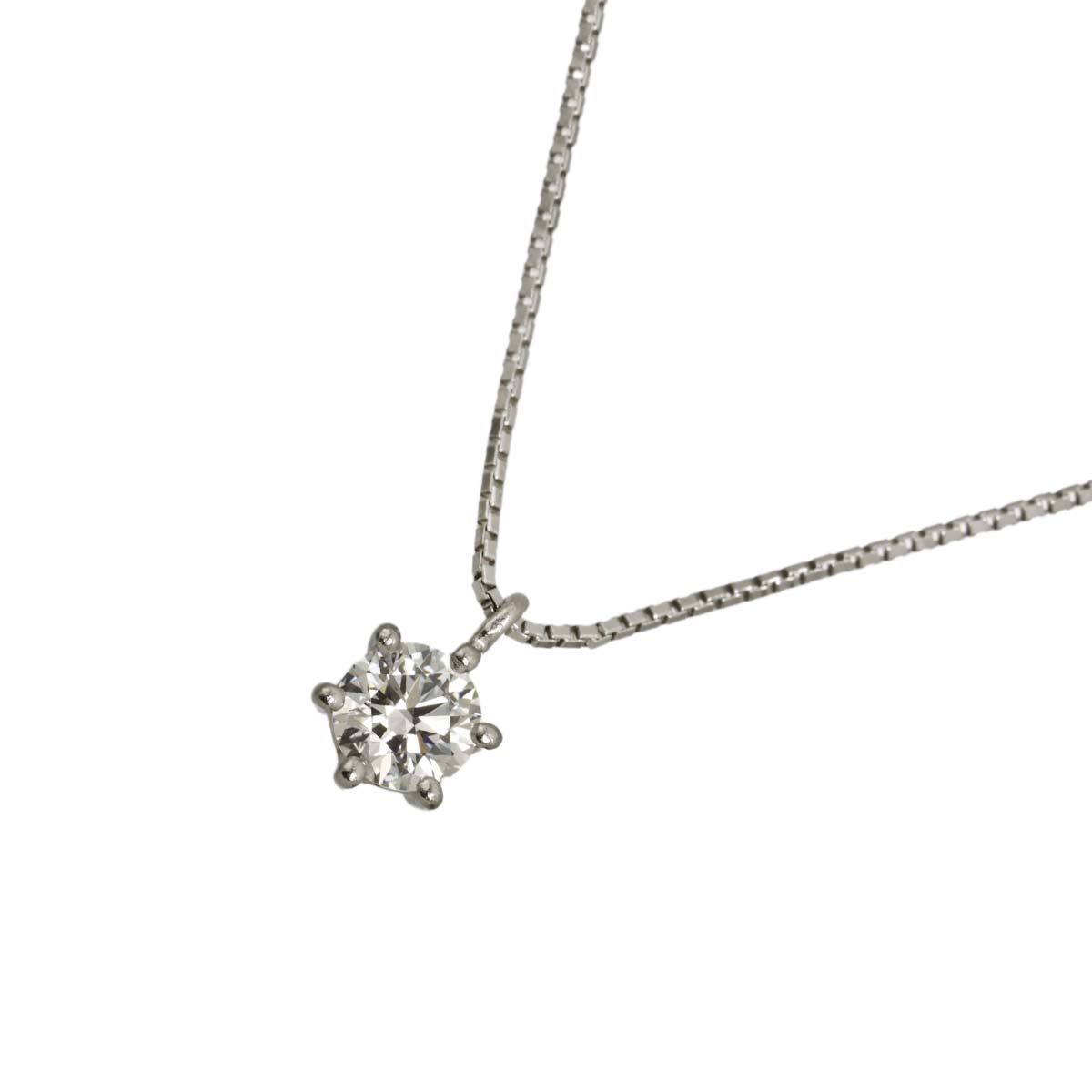 Diamond 0.31ct Necklace Platinum