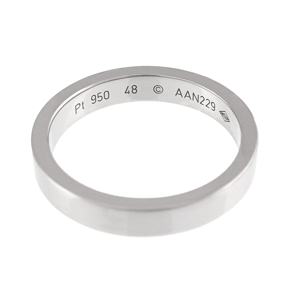 C de Ring Pt Platinum size48 4.5(US)