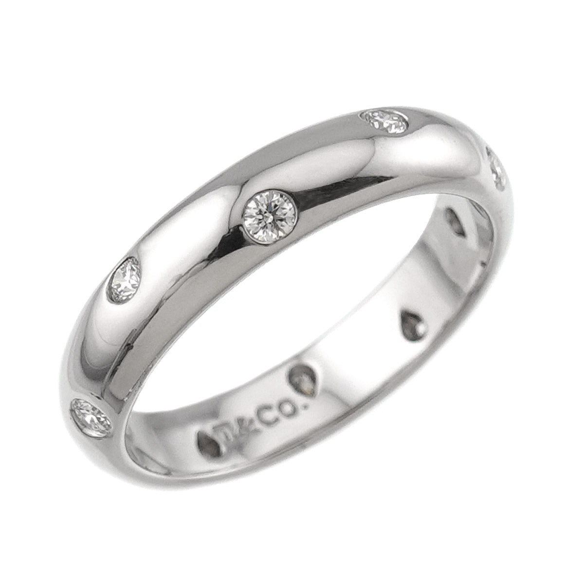 Dots Diamond Ring Platinum Size6-6.25(US)