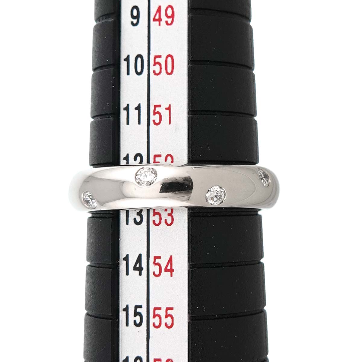 Dots Diamond Ring Platinum Size6-6.25(US)